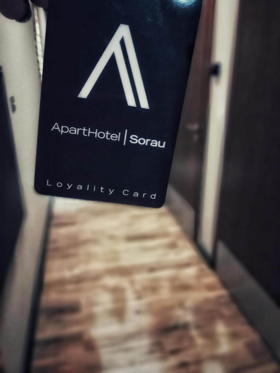 Apartsuites I Sorau ซารี ภายนอก รูปภาพ A loyalty card
